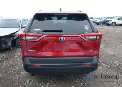 2020 Toyota Rav4 Hybrid Le z USA, uszkodzony, nr VIN 2T3LWRFV0LW093296